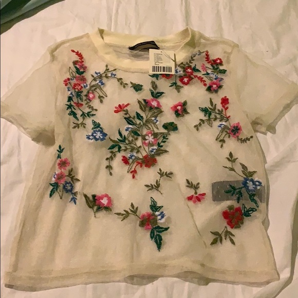 See through urban outfitters shirt size s NEW - Picture 1 of 3